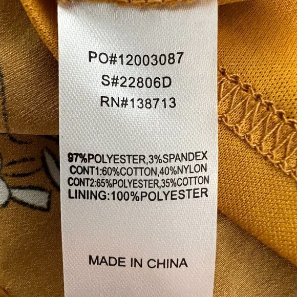 Doe & Rae Womens Multicolor Floral Sleeveless Scoop Neck Maxi Dress Size M - Picture 9 of 10